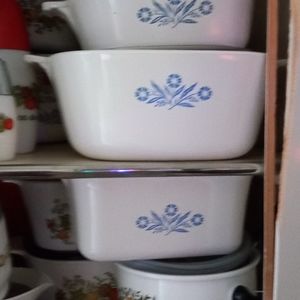 Antique CorningWare cookware set